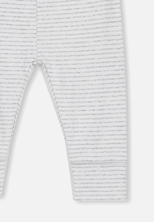 Cotton On - Newborn legging - grey 