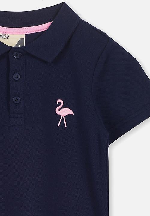 Cotton On - Blaire polo dress - navy 