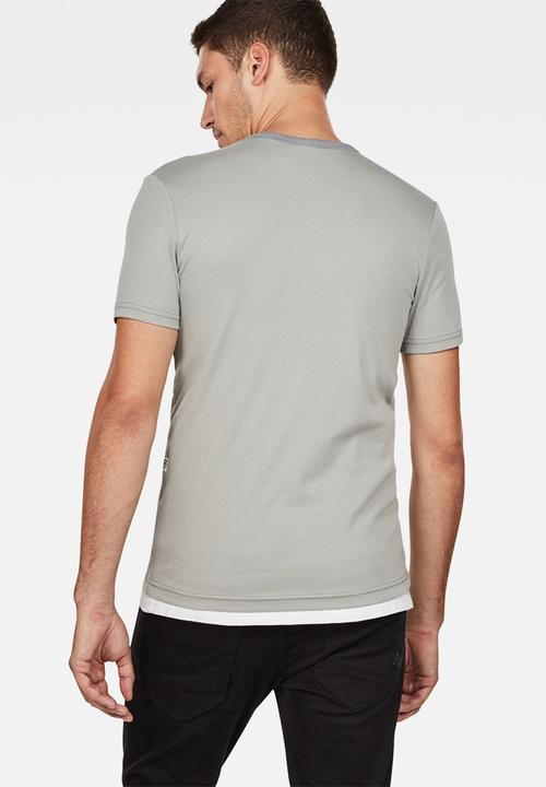 G-STAR - Graphic tee - grey