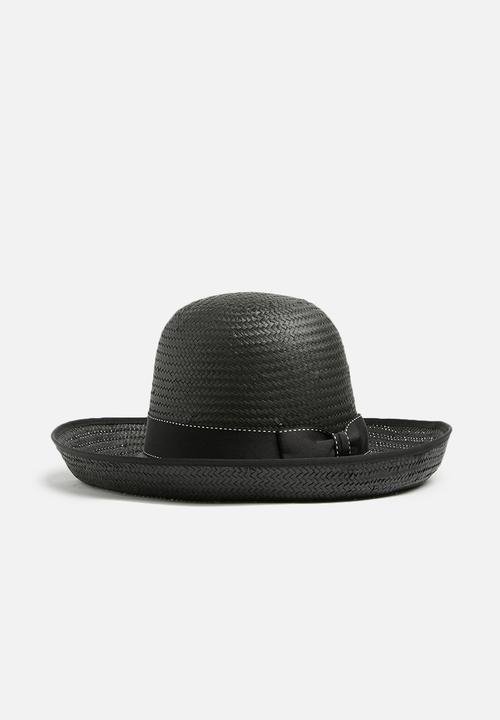 Superbalist - Tall crown holborn hat - black