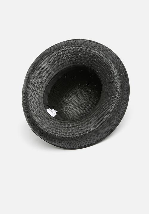 Superbalist - Tall crown holborn hat - black