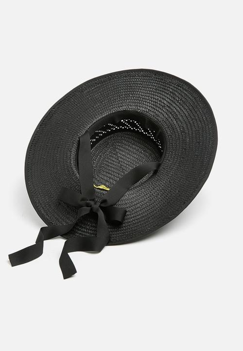 Superbalist - Bolero hat with long trim - black