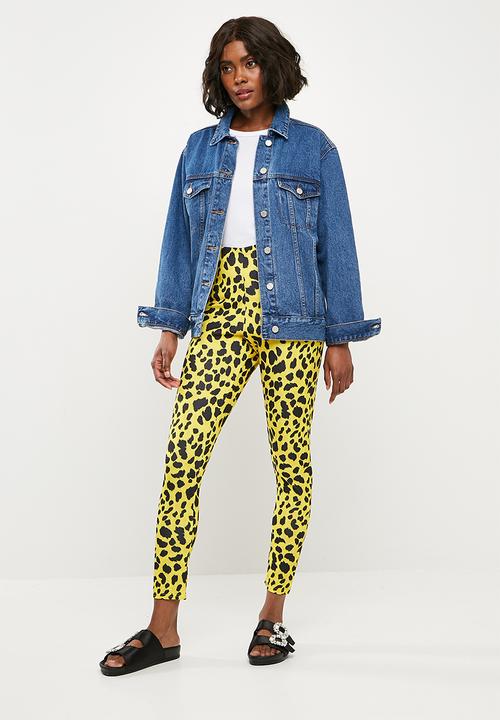 Missguided - Oversized denim jacket - blue
