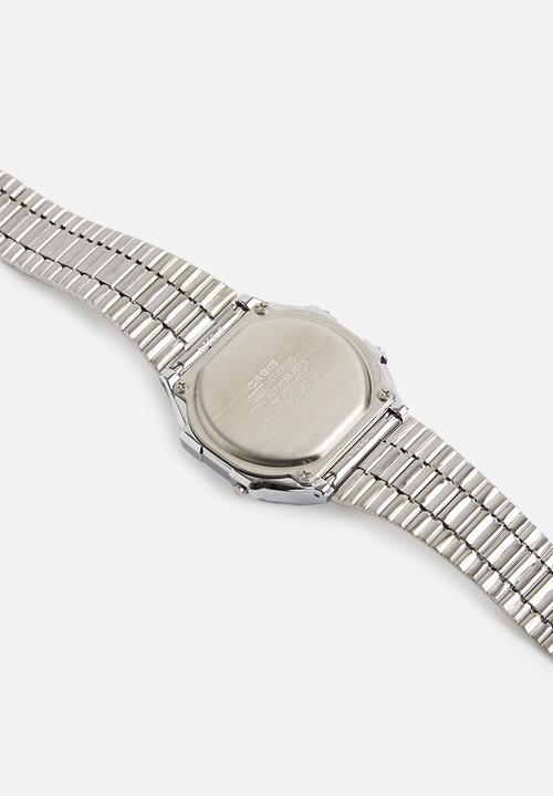 Casio - Digital wrist watch A168WEM-2DF-silver