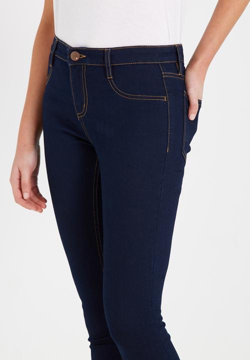 Cotton On - Mid rise jegging - blue 
