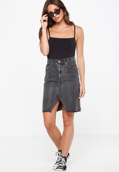 Cotton On - Carissa summer straight back bodysuit - black