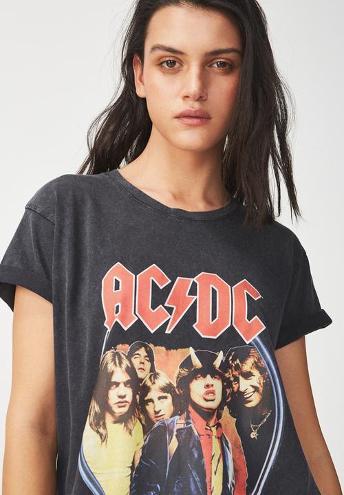 Cotton On - Tbar fox graphic T-shirt - black 