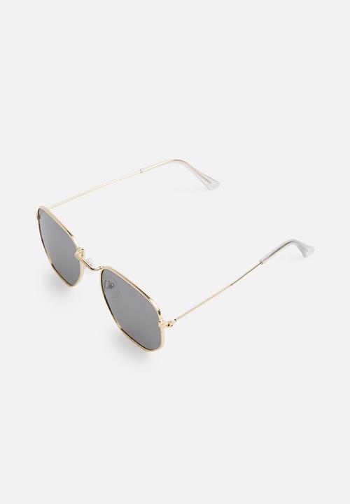 Superbalist - Carrie square sunglasses - gold