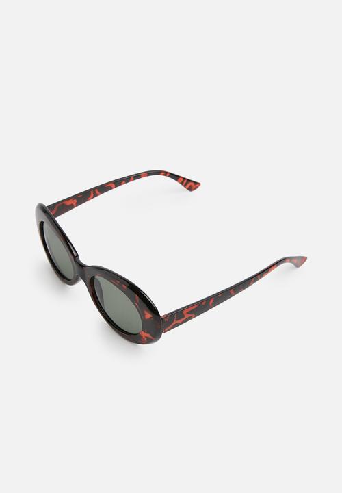 Superbalist - Ilze oval sunglasses - brown