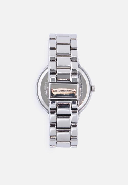 Superbalist - Cass chain strap watch -  silver