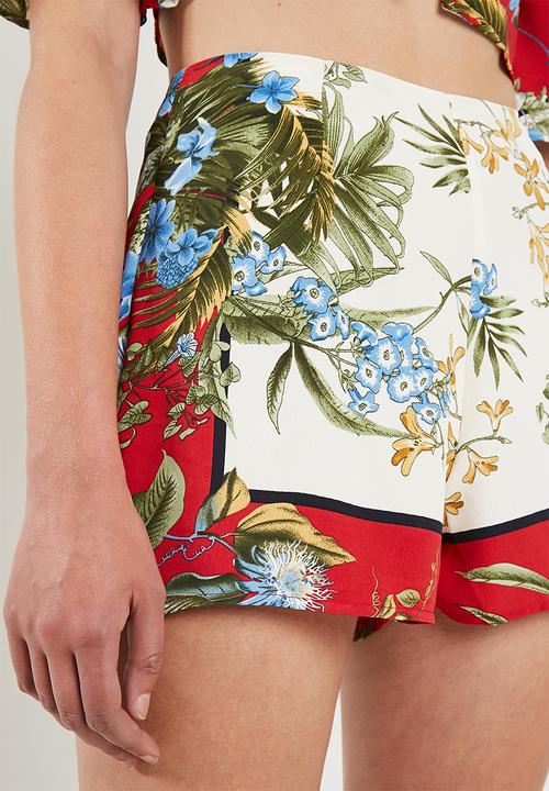 Missguided - Floral shorts - multi