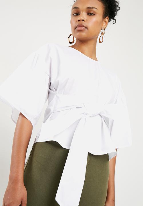Superbalist - Poplin blouse - white 