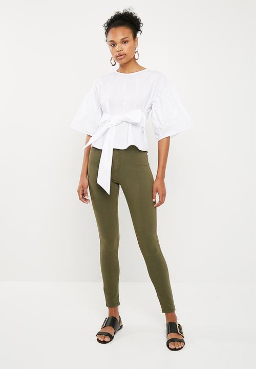 Superbalist - Poplin blouse - white 