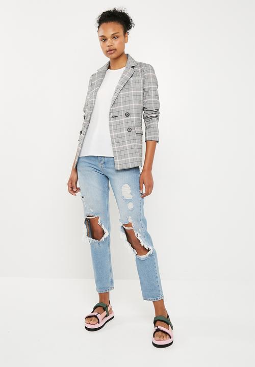 Superbalist - Woven scoop neck vest - white 