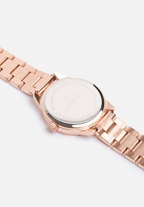 Superbalist - Chain strap watch - rose gold