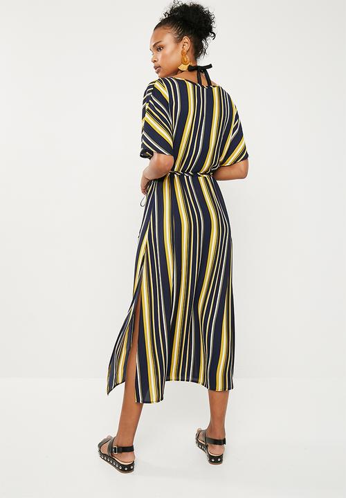 Superbalist - Kimono sleeve wrap cover up - multi