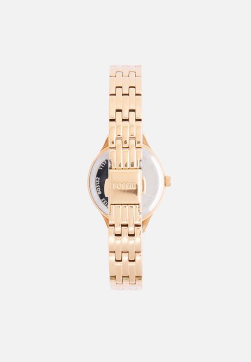Fossil - Fossil suitor mini women - rose gold stainless steel