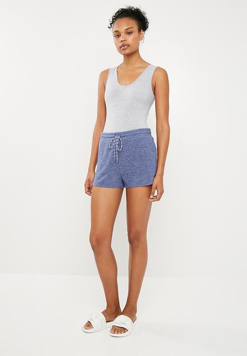 Cotton On - Super soft lounge short - blue 