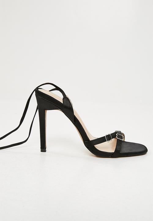 Public Desire - Contour barely there heel - black