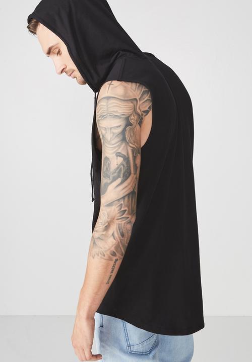 Cotton On - Hustle muscle tank - black 