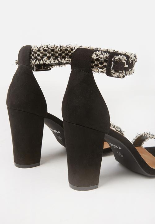 Cotton On - San brigette heel - black