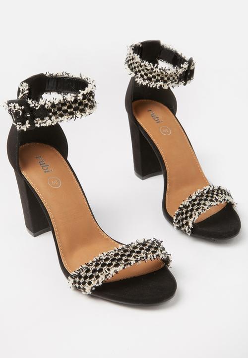 Cotton On - San brigette heel - black