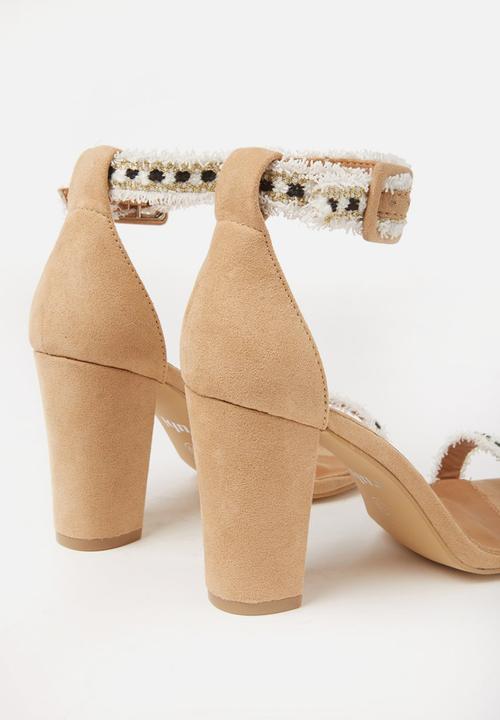 Cotton On - San brigette heel - beige