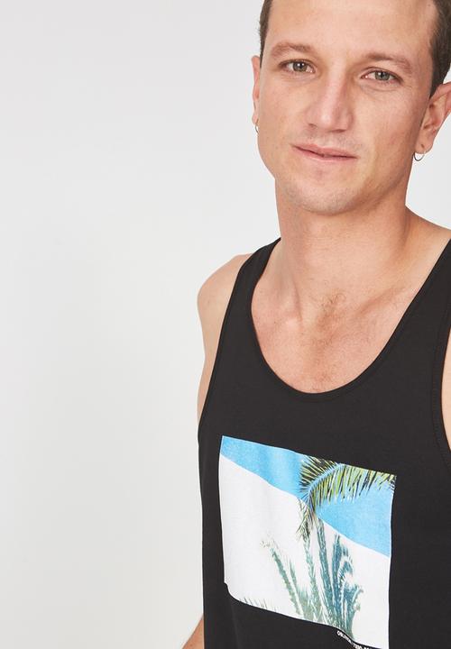 Cotton On - Tbar tank - black 