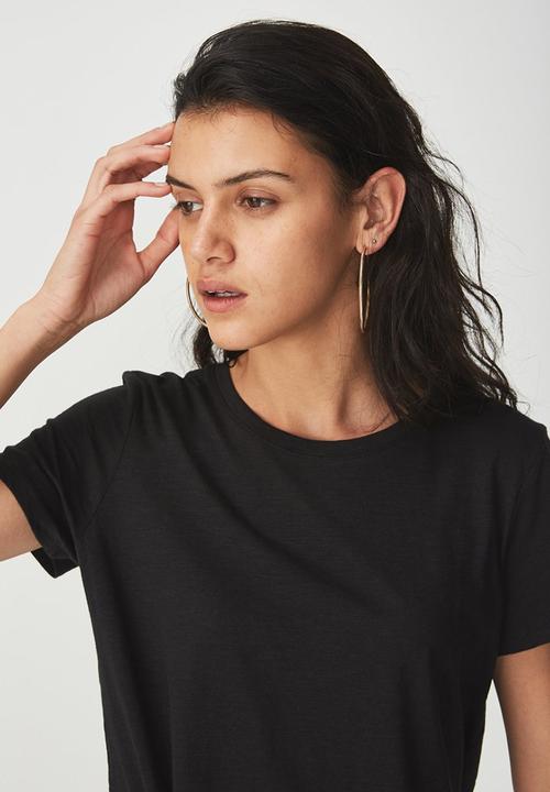 Cotton On - The crew T-shirt - black 