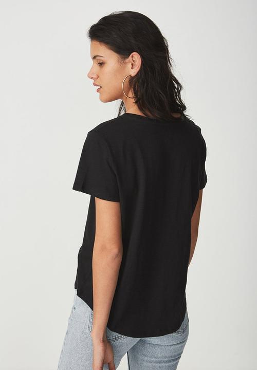 Cotton On - The crew T-shirt - black 