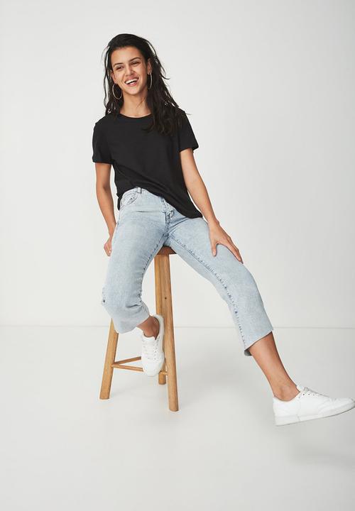 Cotton On - The crew T-shirt - black 