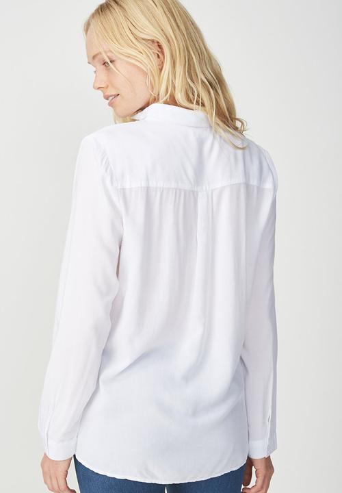Cotton On - Rebecca summer shirt - white