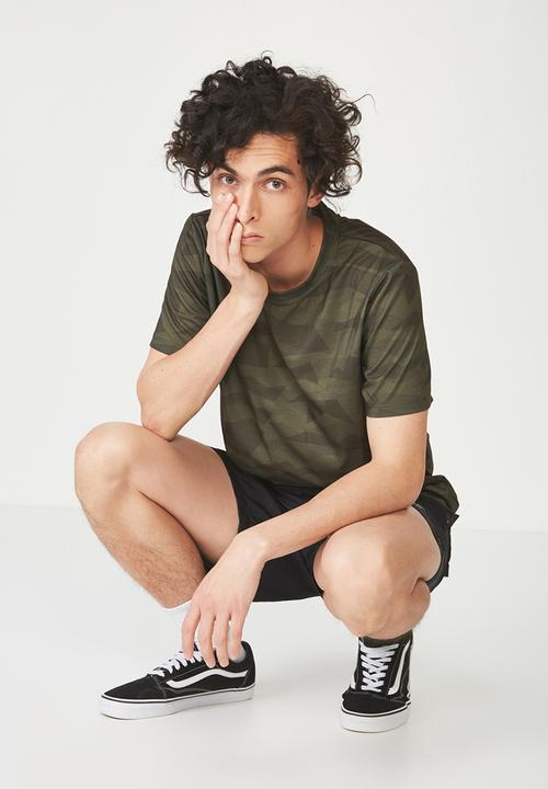 Cotton On - Coar active tee - khaki 