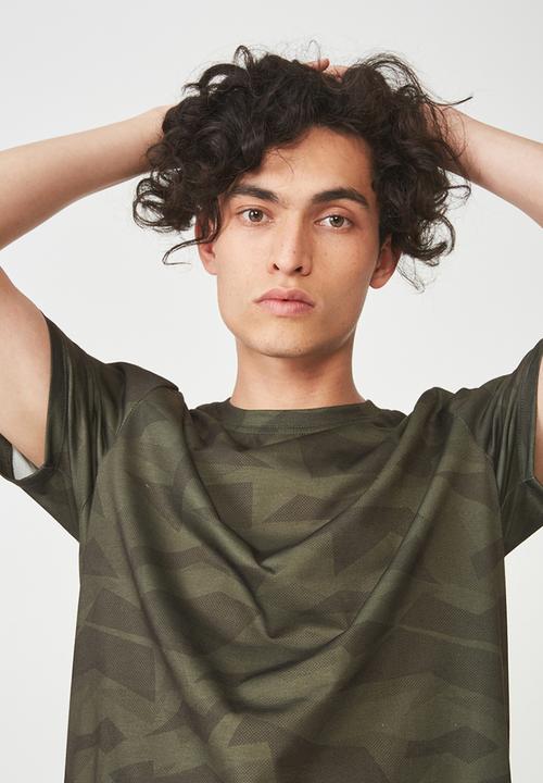 Cotton On - Coar active tee - khaki 