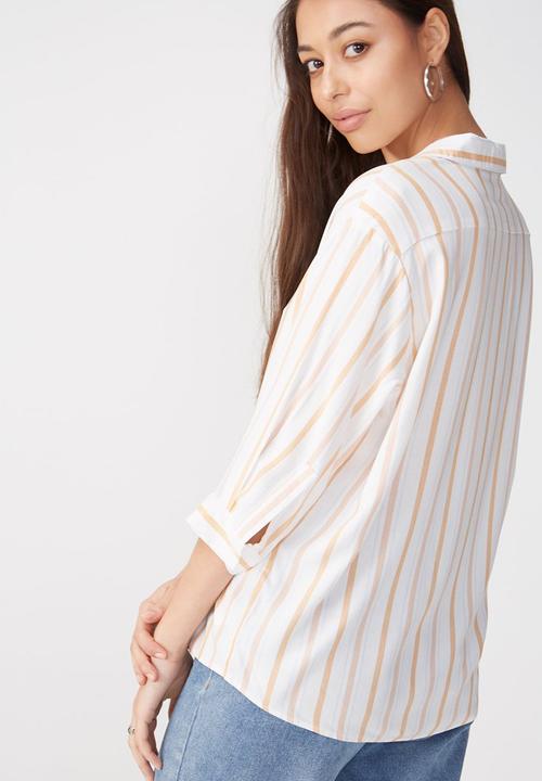 Cotton On - Bex popover shirt - multi