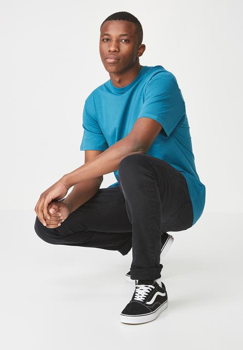 Cotton On - Essential skate tee -  blue