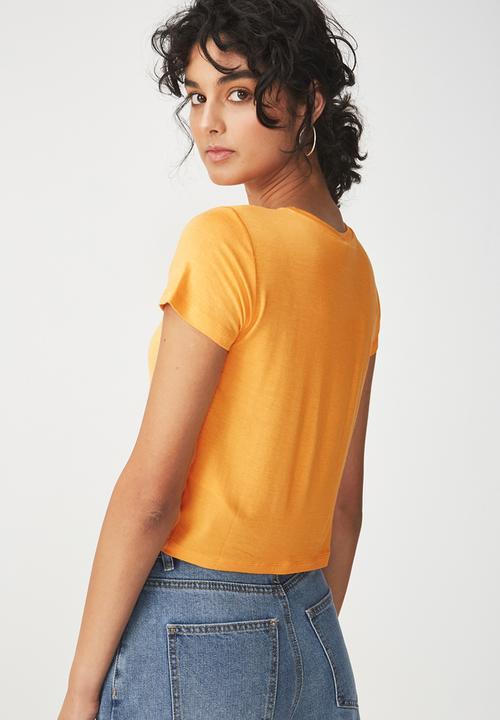 Cotton On - The baby tee - yellow