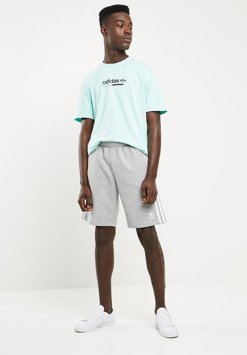 adidas Originals - Three stripe shorts - grey