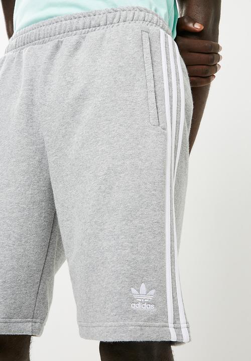 adidas Originals - Three stripe shorts - grey