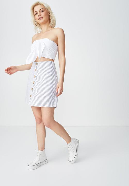 Cotton On - Woven Medina mini - blue & white 