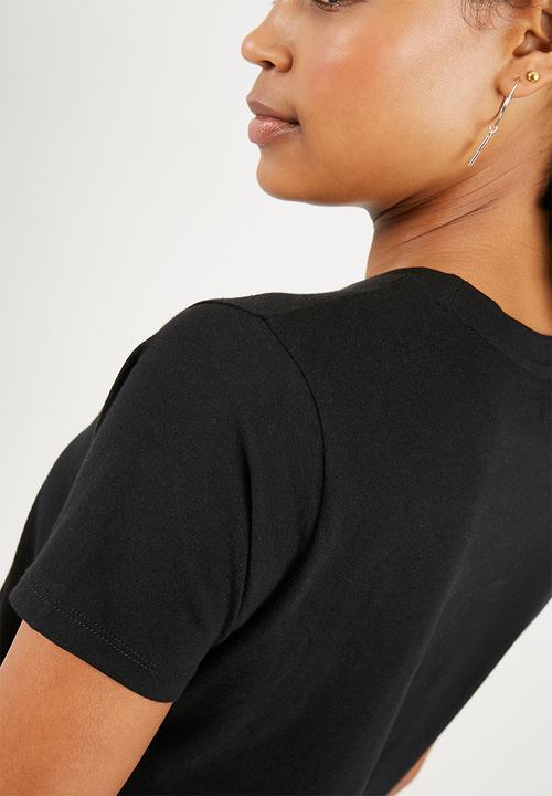 Superbalist - Crew neck 2 pack tees - black & red 