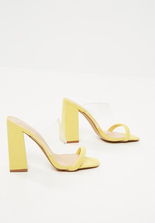 Public Desire - Dinah mule - yellow