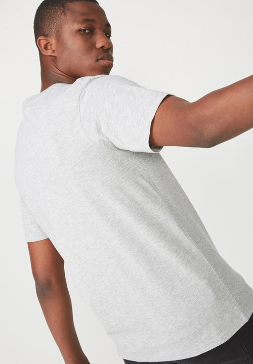 Cotton On - Tbar short sleeve tee - grey 