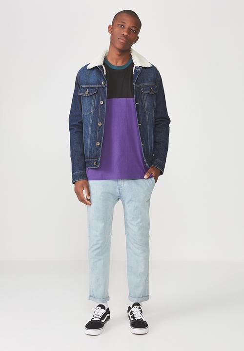 Cotton On - Downtown loose fit short sleeve tee - multi 
