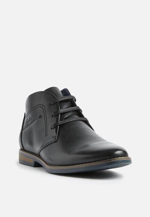 Gino Paoli - Ryan lace up boot - black