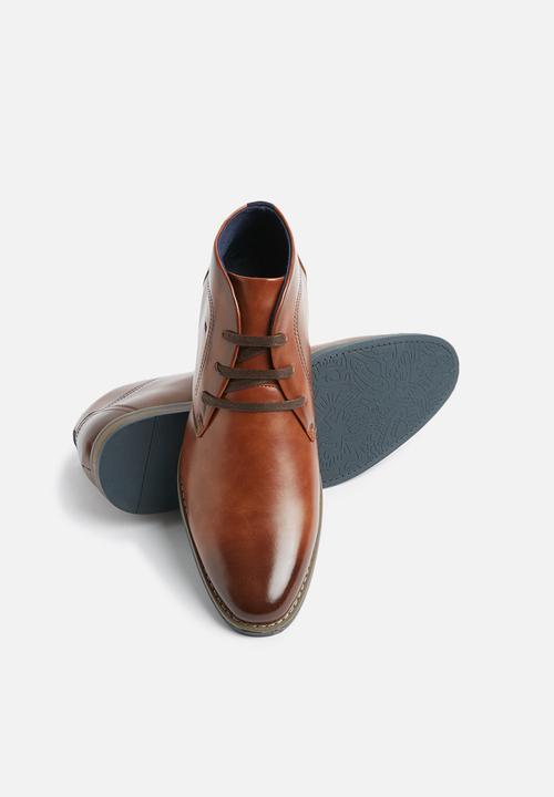 Gino Paoli - Ryan lace up boot - tan