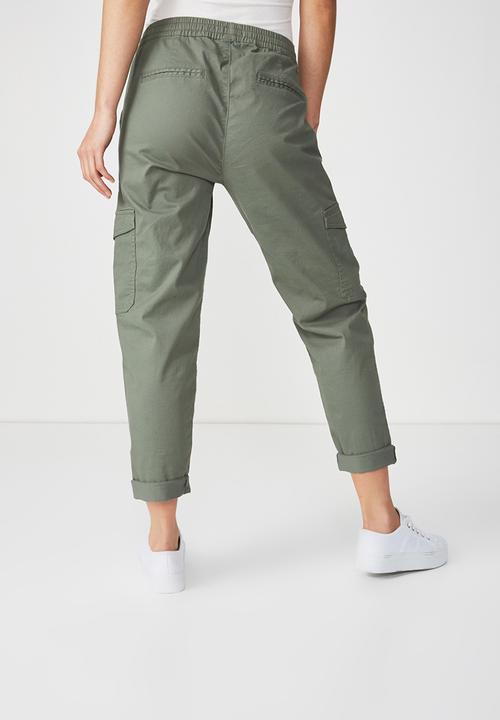 Cotton On - Rolled hem chino - khaki
