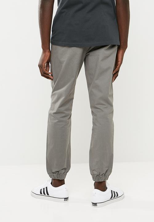 Bellfield - Cuffed pants - grey