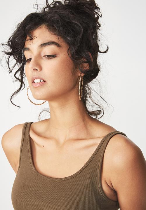 Cotton On - Everyday summer femme tank - brown