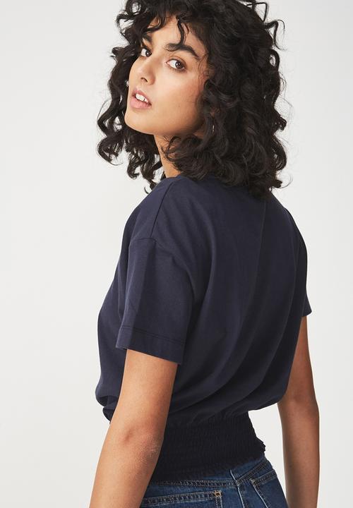 Cotton On - Paula prairie tee - navy
